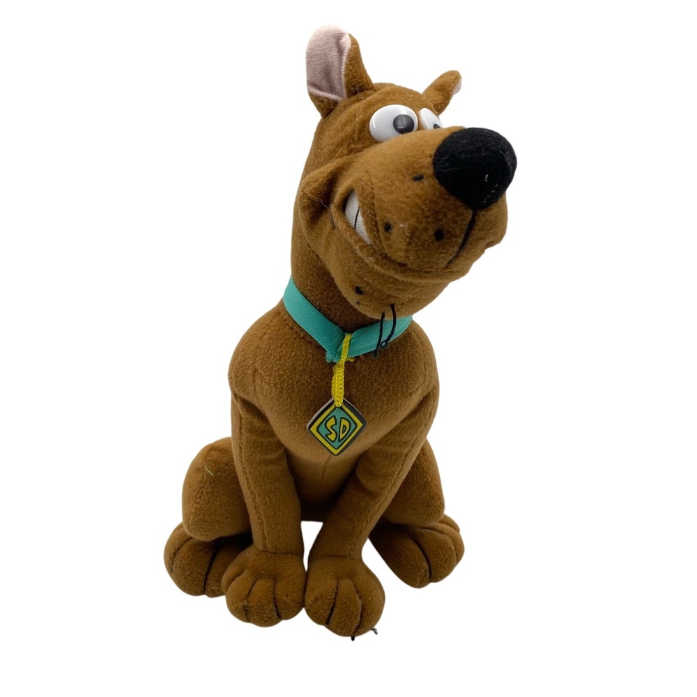 Scooby Doo Plush 10" Stuffed‎ Animal Toy Network Hanna Barbera Collectible Dog